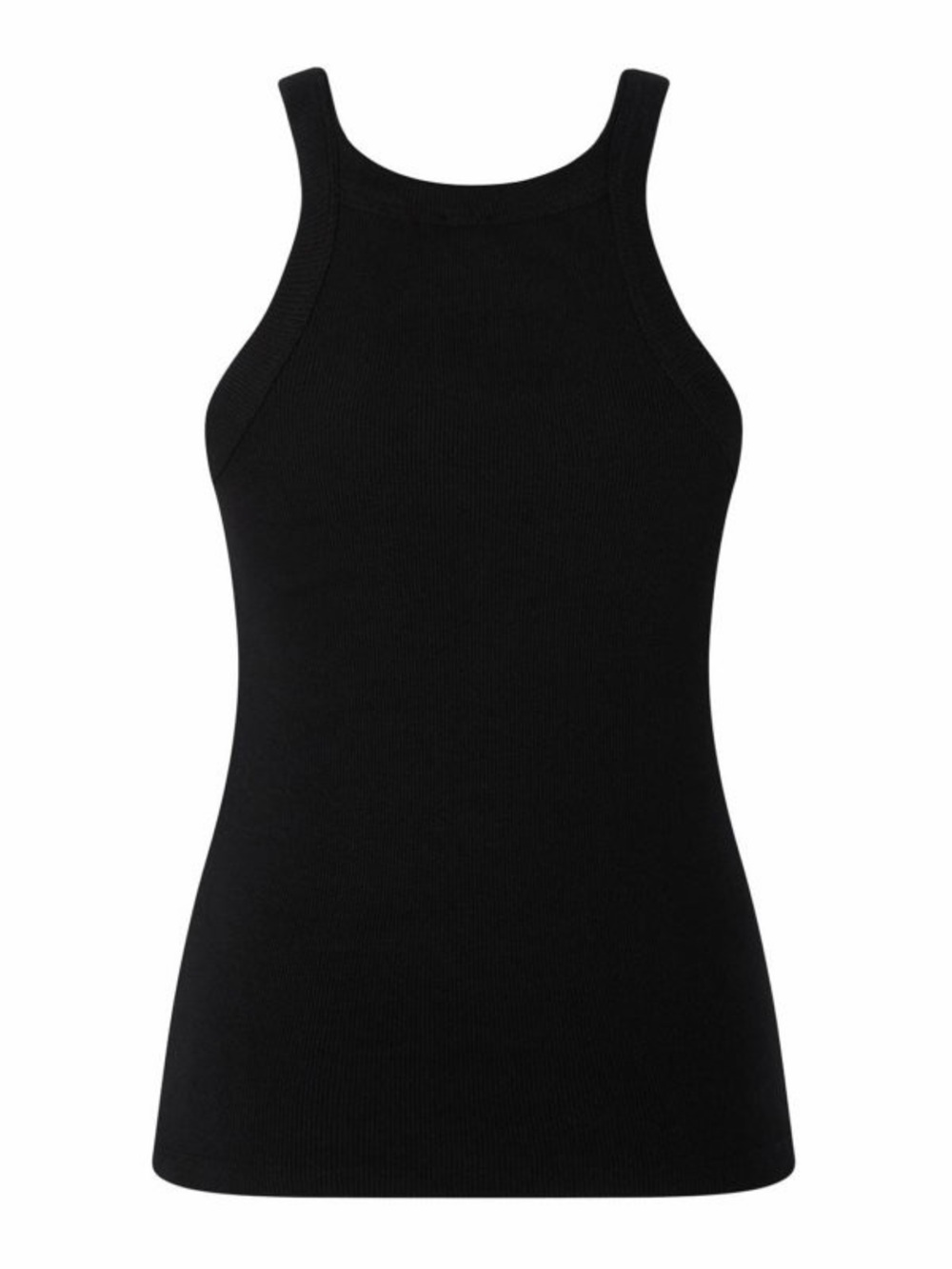 Reimagine Pinko black semi transparent mesh front tank, Size S, NWT - Picture 3 of 14